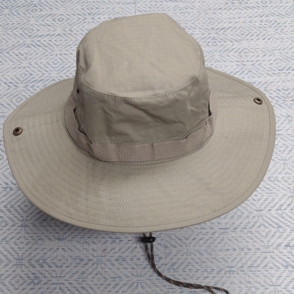 NEW Ozark Trail Beige Outdoor Hat with Cooling Lining